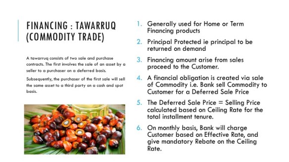 Financing Tawarruq