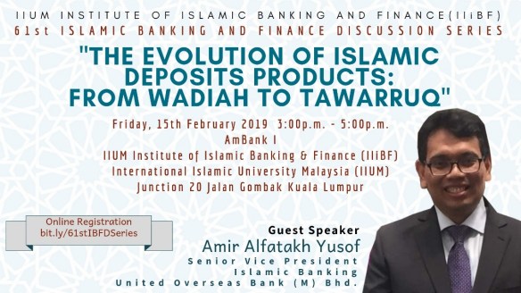 Evolution of Islamic Deposit Products